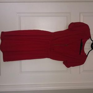 Red, mini, light weight, Zara dress